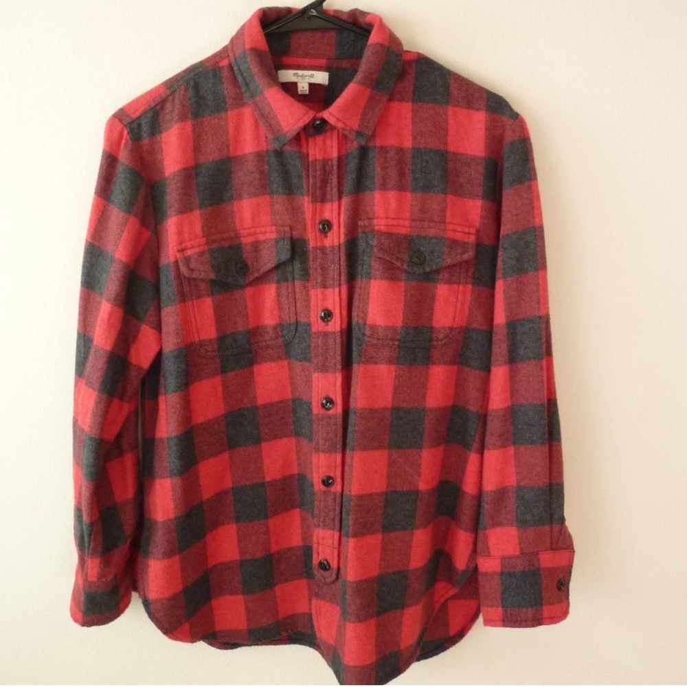 Madewell Buffalo Plaid Flannel